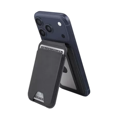 Magnetic PU Wallet with Phone Stand