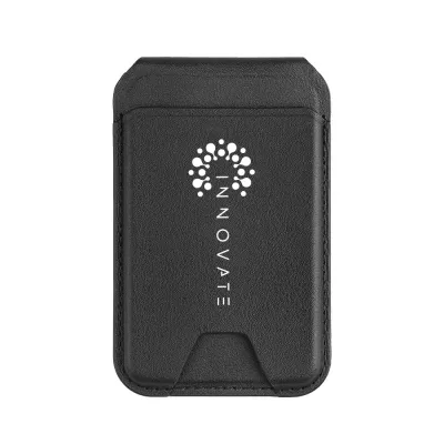Magnetic PU Wallet with Phone Stand