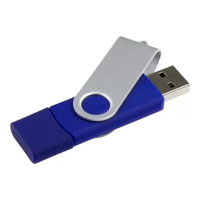 Rotate Dual 8GB ABS USB Flash Drive