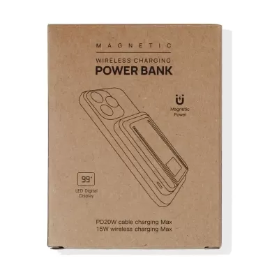 Magnetic 10000mAh Power Bank with Phone Stand