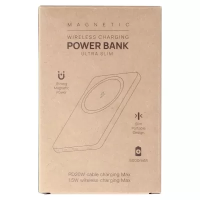 Slim Magnetic 5000mAh Power Bank