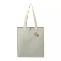 Repose 10oz Recycled Box Cotton Tote Bag with Snap