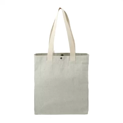 Repose 10oz Recycled Box Cotton Tote Bag with Snap