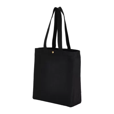 Repose 10oz Recycled Box Cotton Tote Bag with Snap