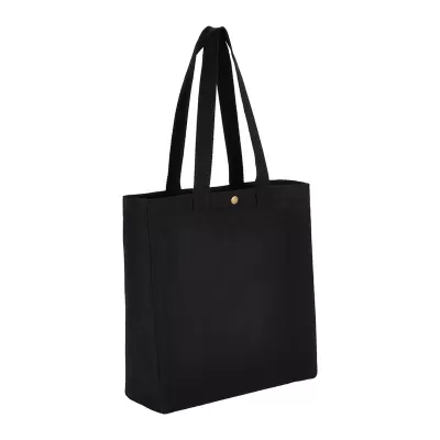 Repose 10oz Recycled Box Cotton Tote Bag with Snap
