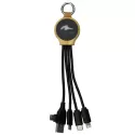 Recycled 6-in-1 RPET Charging Cable
