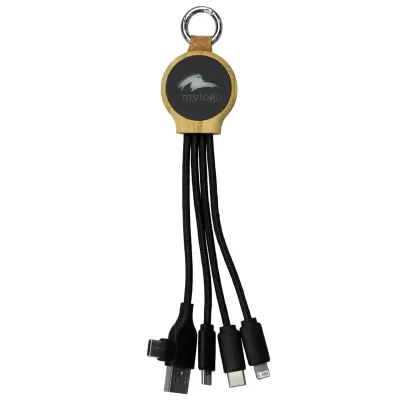 Recycled 6-in-1 RPET Charging Cable