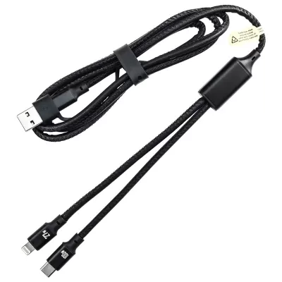 Data Transfer 4-in-1 RPET Charging Cable