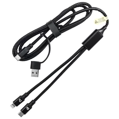 Data Transfer 4-in-1 RPET Charging Cable