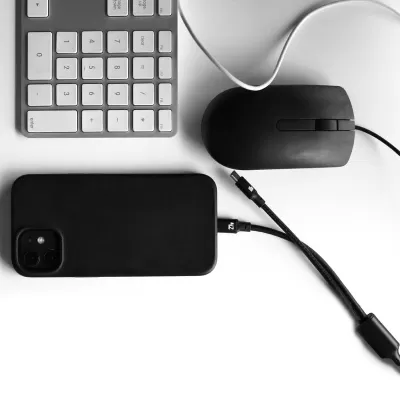 Data Transfer 4-in-1 RPET Charging Cable