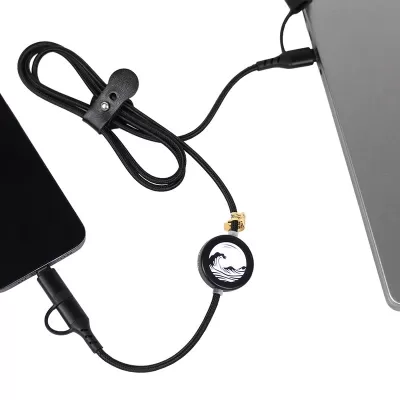 Night Mode Charging RPET Data Cable