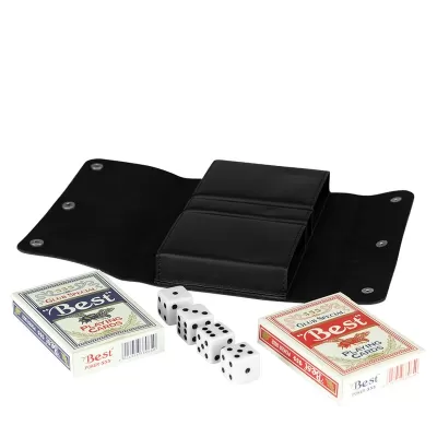 Travel Card PU Set with Leather Cover