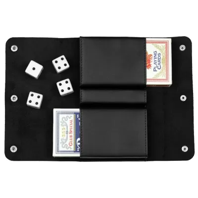 Travel Card PU Set with Leather Cover