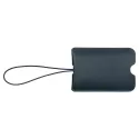 Pull-Apart Leather Luggage Tag