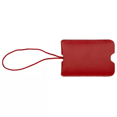 Pull-Apart Leather Luggage Tag