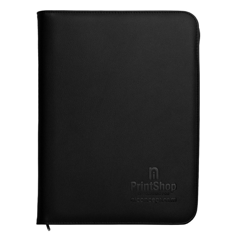 Recycled A4 Zip PU Portfolio