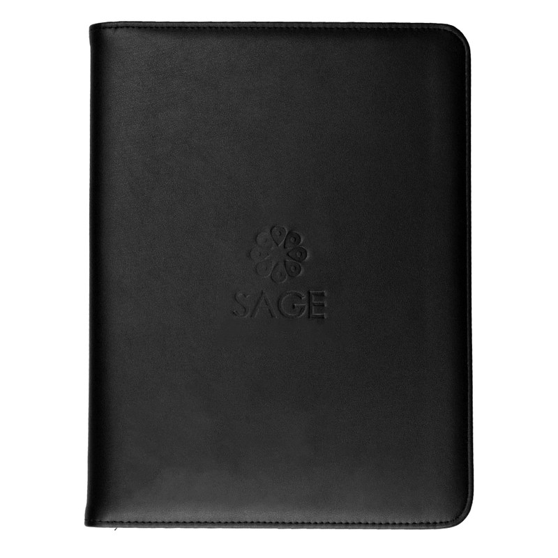 Recycled A4 Zip PU Portfolio