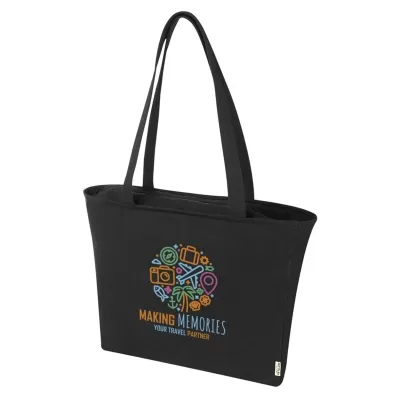 Darani Weekender Recycled Zip Poly Tote Bag