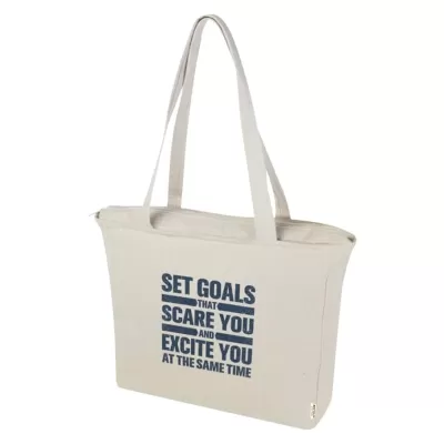 Darani Weekender Recycled Zip Poly Tote Bag
