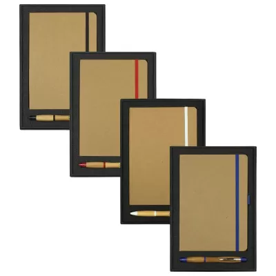 Colour Bound Journal and Nash Bamboo Pen Gift Set
