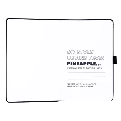 Pineapple Bound Leather JournalBook