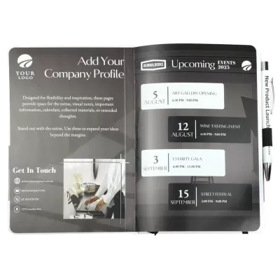 Nova Bound JournalBook with Coloured Accents