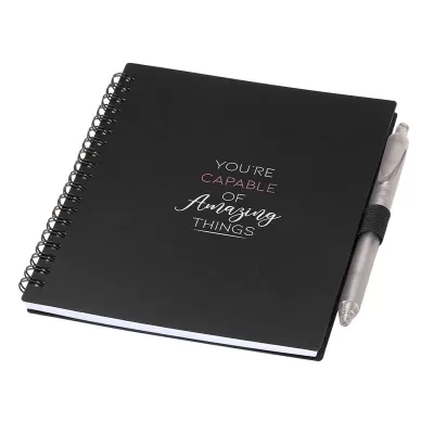 Niove Recycled Polypropylene JournalBook with Pen