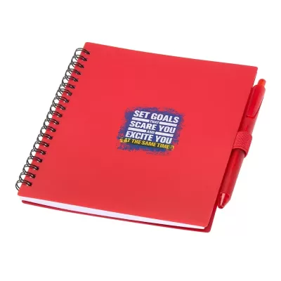 Niove Recycled Polypropylene JournalBook with Pen