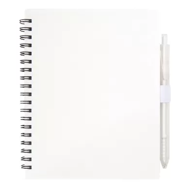 Niove Recycled Polypropylene JournalBook with Pen