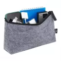 The Goods Recycled Zippered Felt Pouch