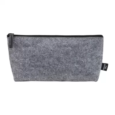 The Goods Recycled Zippered Felt Pouch
