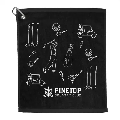 15 X 18 Terry Cotton Golf Towel