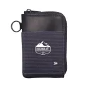 Thread Zipper Leather Wallet