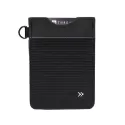 Thread Vertical Leather Wallet