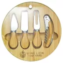 Trekk Round Bamboo Cheese Set