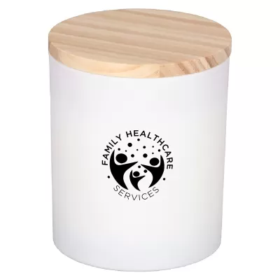 Trekk Scented Glass Candle with Soy Wax