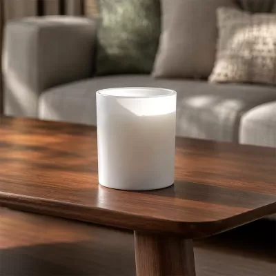 Trekk Scented Glass Candle with Soy Wax