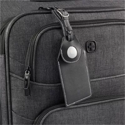 Wander & Roam RPET Luggage Tag with AirTag Holder