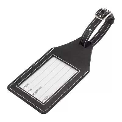Wander & Roam RPET Luggage Tag with AirTag Holder