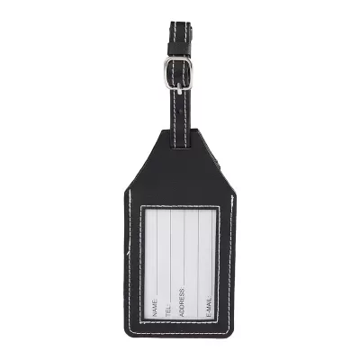 Wander & Roam RPET Luggage Tag with AirTag Holder