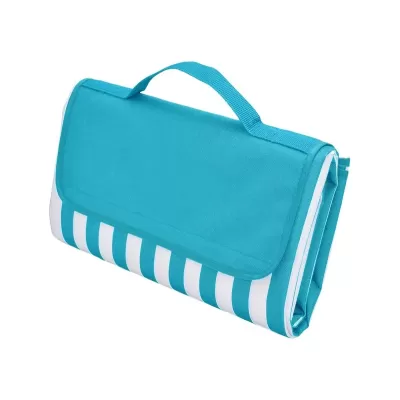 Ascot Extra Large Aqua Blue Picnic Rug