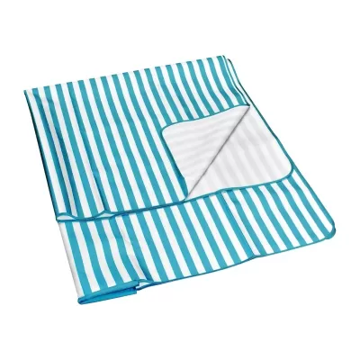 Ascot Extra Large Aqua Blue Picnic Rug
