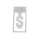 Biz Dollar Sign Stainless Steel Clip