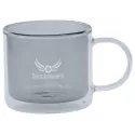 Spectrum Glass Double Wall Coffee Mug