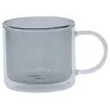 Spectrum Glass Double Wall Coffee Mug