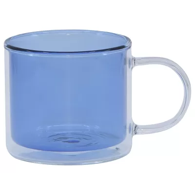 Spectrum Glass Double Wall Coffee Mug