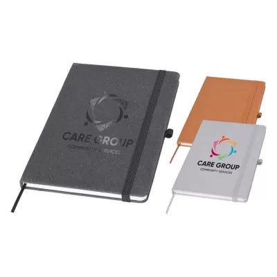 Toscano Recycled A5 Leather Notebook