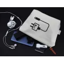 &amp;stuff Calico 17 x 27 x 8.5cm Tech Pouch