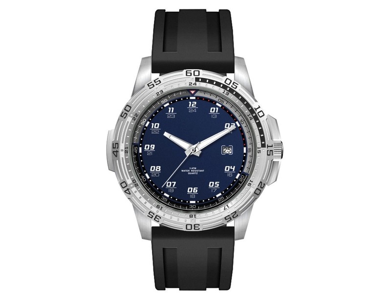 Sports Watch with Silicone Strap