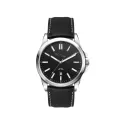 Casual Unisex Watch with Leather Strap